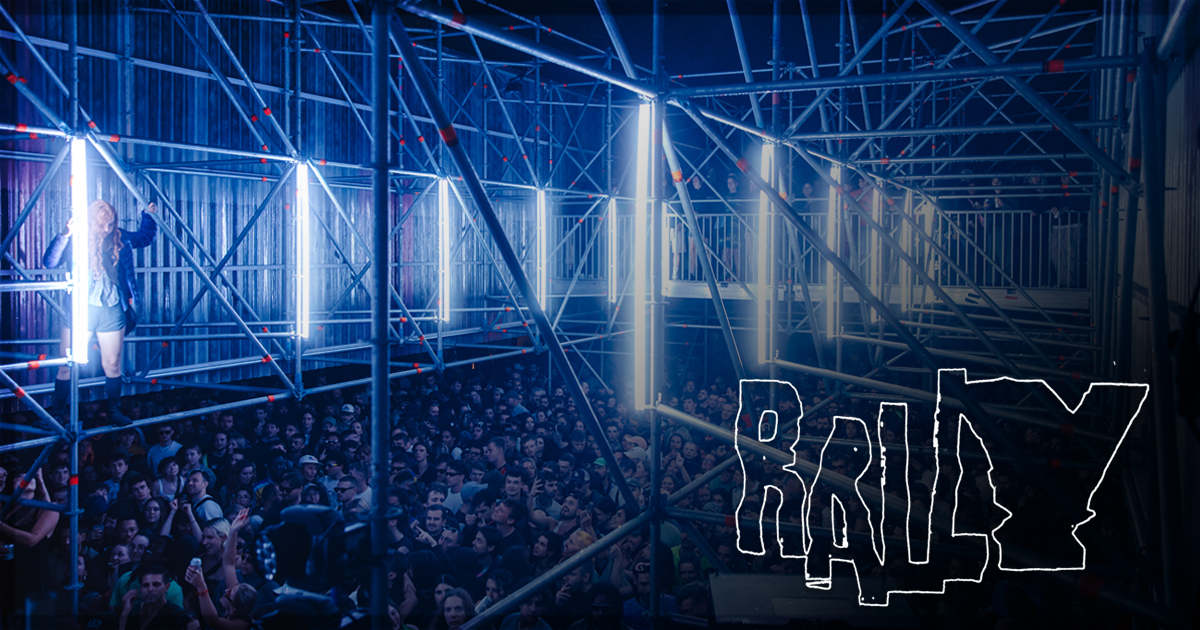 This is a banner for news about the 2025 Rally Southwark music festival lineup.